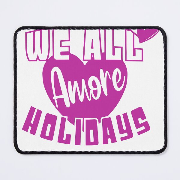 Item preview, We All Amore Holidays All Around The World Love T-Shirt designed and sold by Atique Creations.
