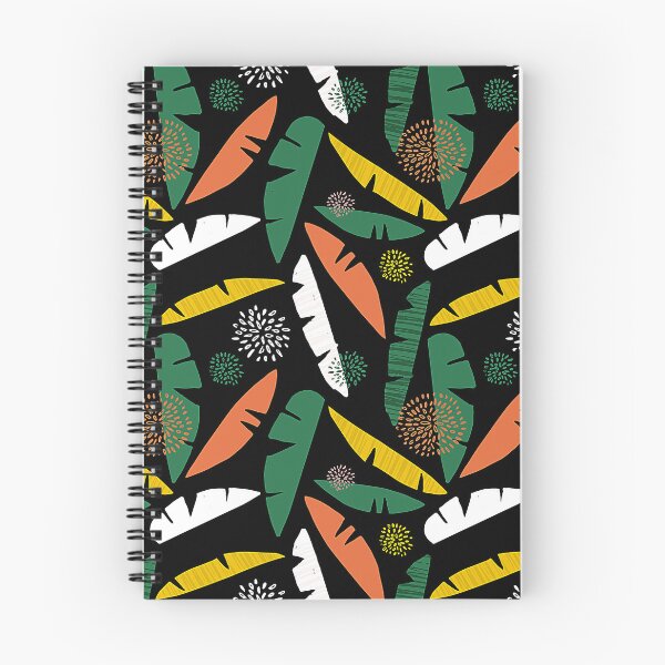 Item preview, Tangerine, Yellow And Green Palm Leaves Artsy Pattern designed and sold by DEC02.