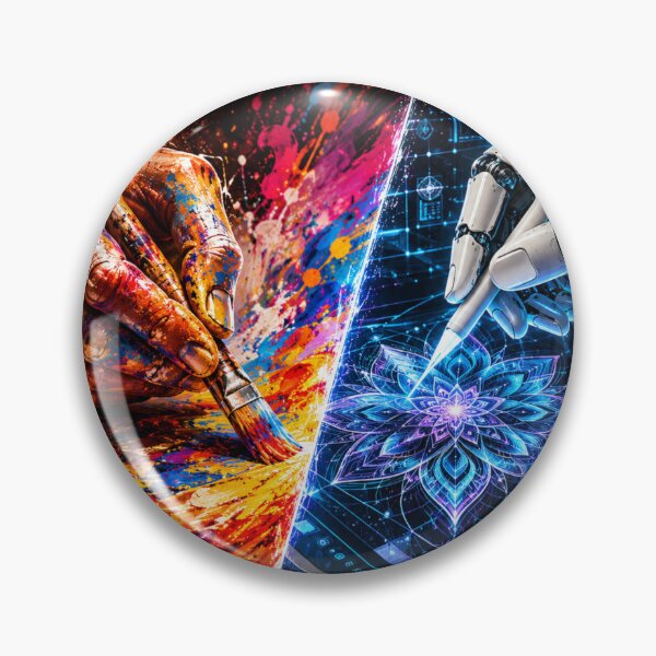 Item preview, Human Expression vs. Algorithmic Perfection designed and sold by Csaba1983.