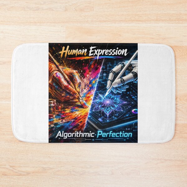 Item preview, Human Expression vs. Algorithmic Perfection designed and sold by Csaba1983.