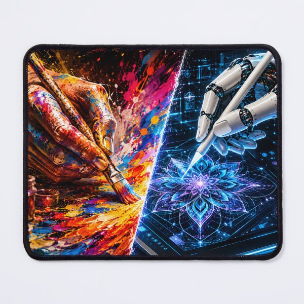 Item preview, Human Expression vs. Algorithmic Perfection designed and sold by Csaba1983.