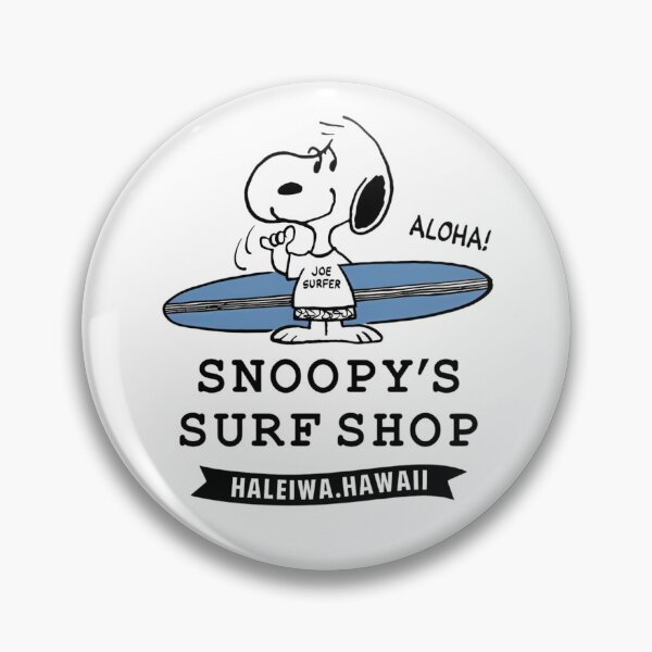 Item preview, Joe Surfer Snoopy Surf Shop Haleiwa Hawaii designed and sold by Dimeure-ART.