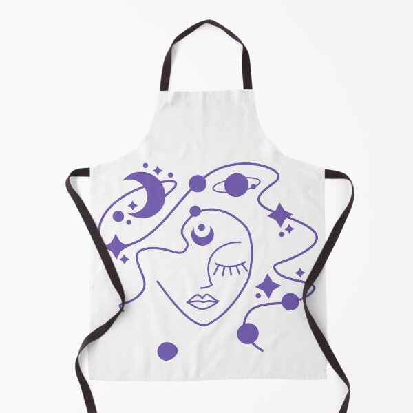 Item preview, celestial lady line art designed and sold by FloFlo8468.