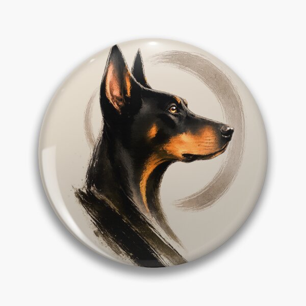 Item preview, Shōjin: The Vigilant Doberman designed and sold by Sanctum Icons.
