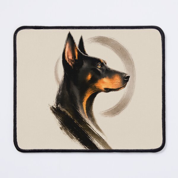 Item preview, Shōjin: The Vigilant Doberman designed and sold by Sanctum Icons.