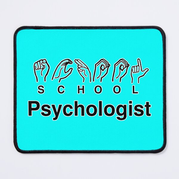 Item preview, School Psychologist designed and sold by NoThoughtsCat.