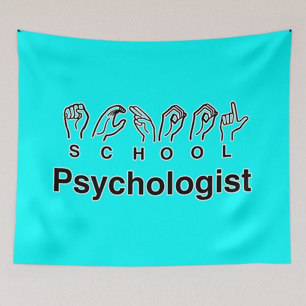 Item preview, School Psychologist designed and sold by NoThoughtsCat.