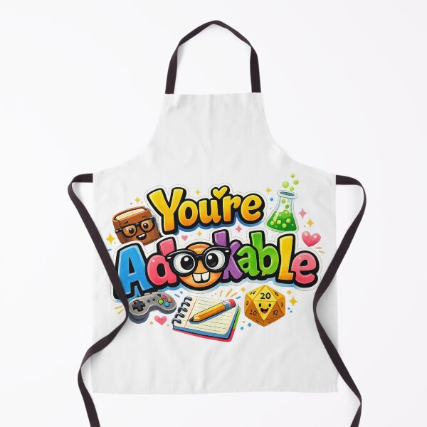 Item preview, You’re Adorkable – Funny Cute Nerdy Geek Saying designed and sold by extrisiceye.