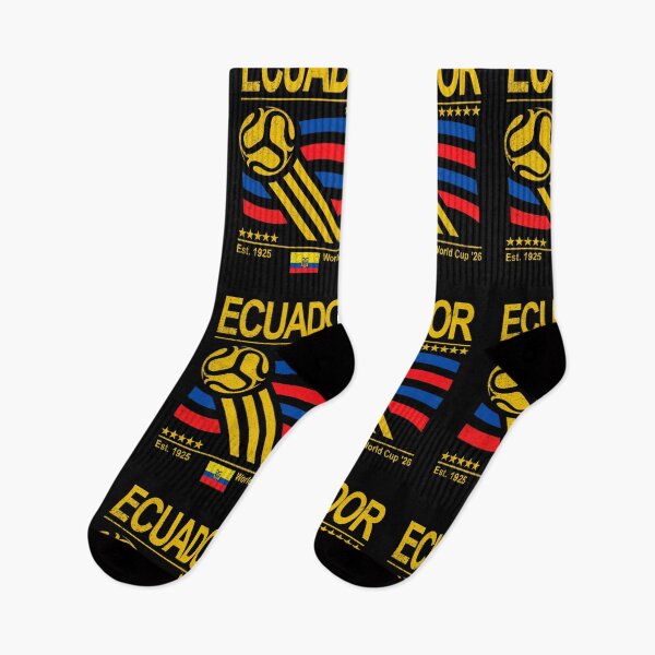 Item preview, Vintage Ecuador Soccer Retro 90s Flag designed and sold by VintageViolet79.