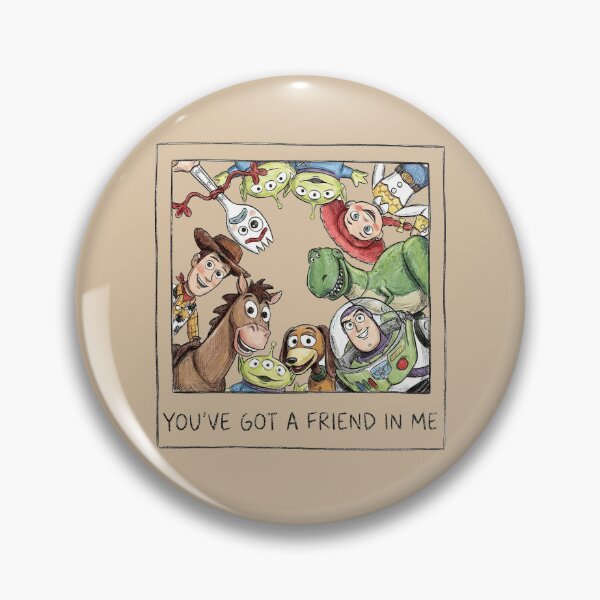Item preview, Toy Friends Polaroid Nostalgic Cartoon Group Design designed and sold by Surt-Tust.