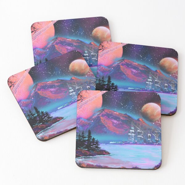 Item preview, Shoreline of an Icy Moon designed and sold by Lithium Bananas Studios.