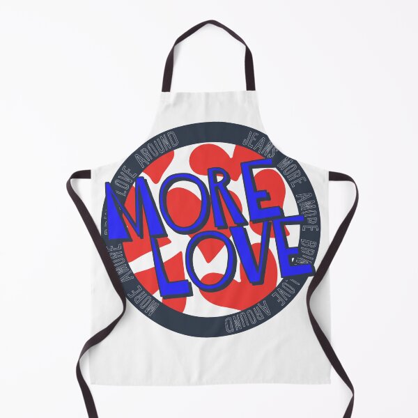 Item preview, More Love Jeans More Amore Circle Badge Graphic T-Shirt designed and sold by Atique Creations.