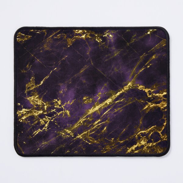 Item preview, Luxurious Purple Hues Faux Marble With Golden Veins designed and sold by DEC02.
