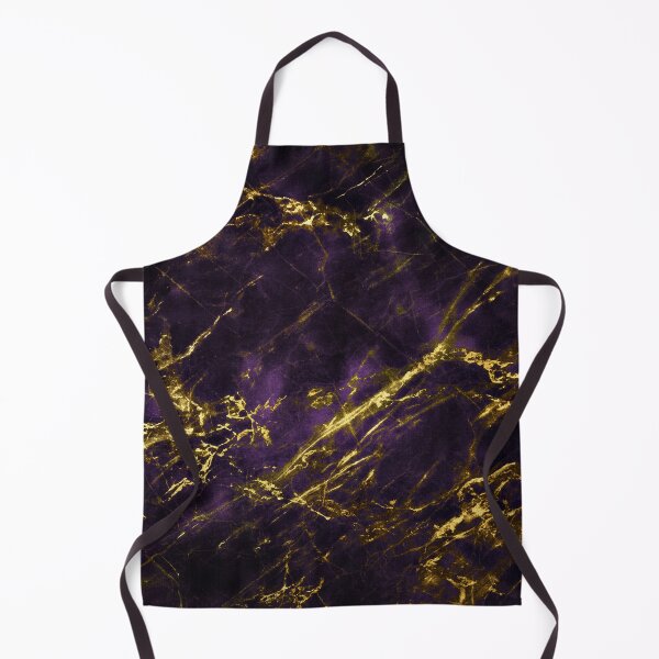 Item preview, Luxurious Purple Hues Faux Marble With Golden Veins designed and sold by DEC02.