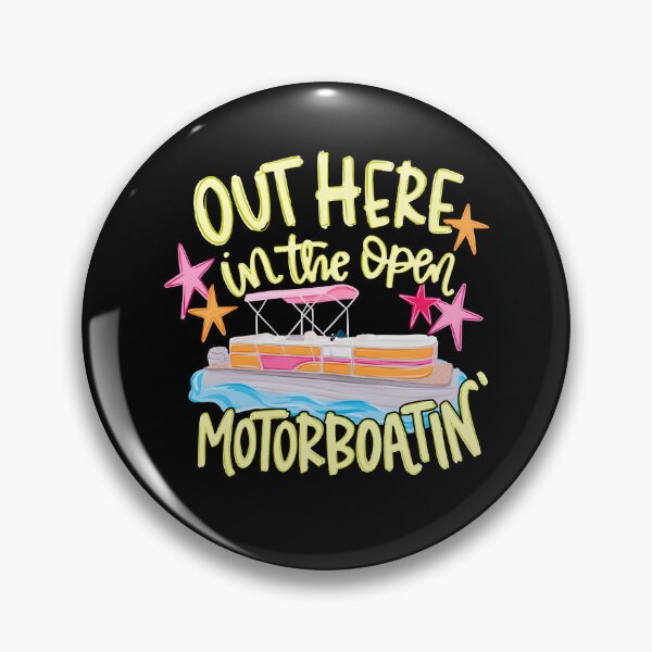 Item preview, Out Here In the Open Motorboatin' designed and sold by ladycerebellum.