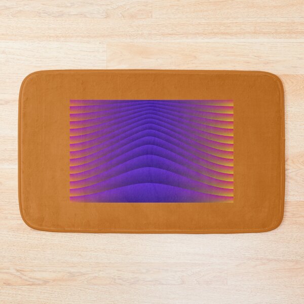 Item preview, Neon Velvet Horizon Abstract Waves designed and sold by ELLEGANCE-STORE.