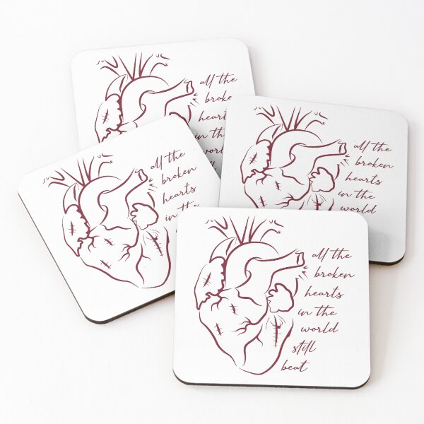 Item preview, all the broken hearts designed and sold by carolinemelo.