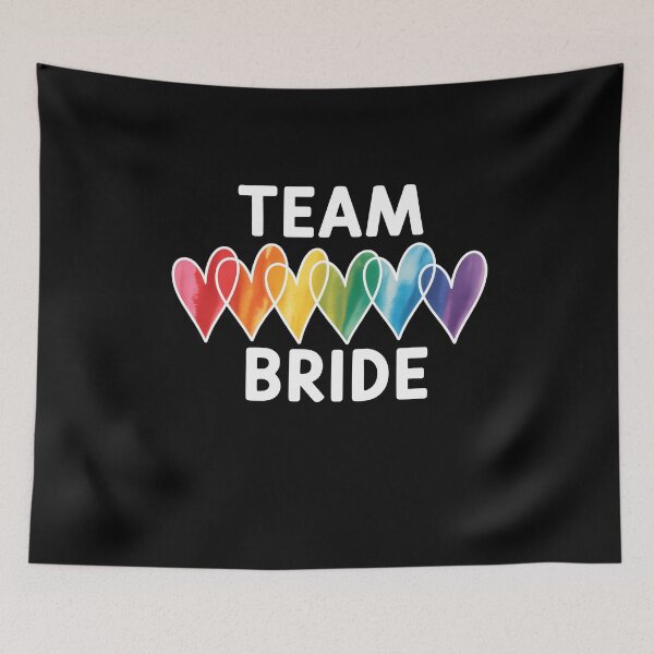 Item preview, LGBT Lesbian Wedding brides bachelorette girls celebration designed and sold by SapfireStuArt.
