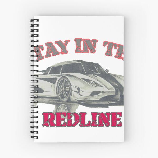 Item preview, Stay in the Redline | High Speed Supercar Design for Gearheads designed and sold by Funnycoin10000.