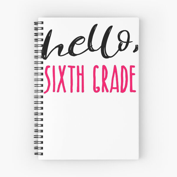 Item preview, Hello  Sixth Grade  Dark Funny Sixth Grade Gift 6th Teacher Appreciation designed and sold by threadsmonkey.