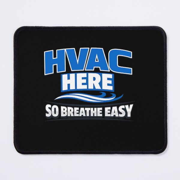 Item preview, HVAC Here So Breathe Easy - Clean Air Comfort Technician Design designed and sold by FrozenHeat97.