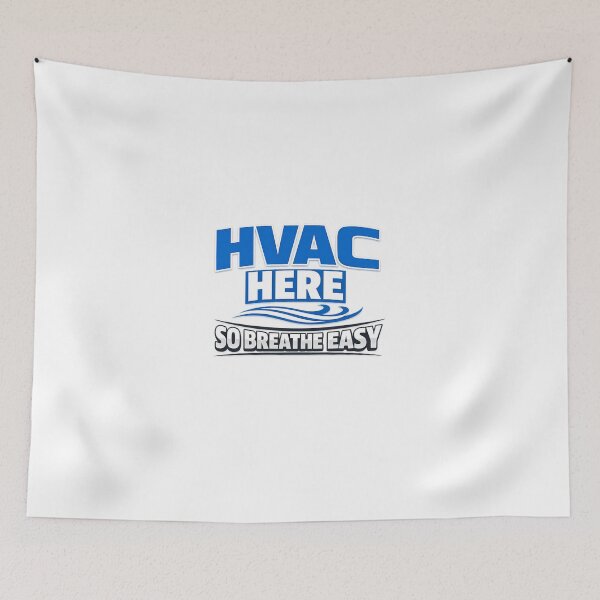 Item preview, HVAC Here So Breathe Easy -  Clean Air Comfort Technician Design designed and sold by FrozenHeat97.