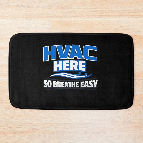 Item preview, HVAC Here So Breathe Easy -  Clean Air Comfort Technician Design designed and sold by FrozenHeat97.