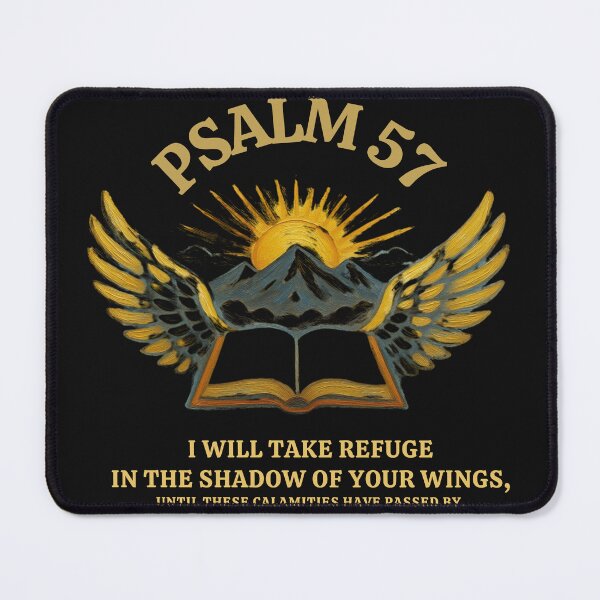 Item preview, Psalm 57 | I Will Take Refuge in the Shadow of Your Wings designed and sold by Dexters Inspiring Creations.