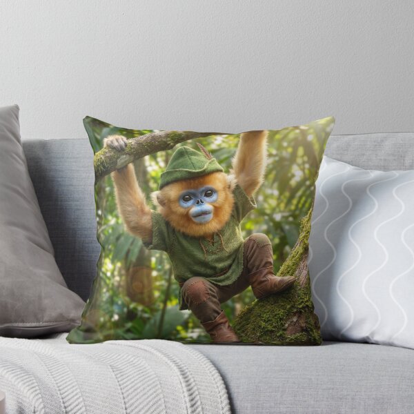 Item preview, Golden Snub-Nosed Monkey Robin Hood designed and sold by Tridentulus.