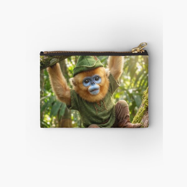 Item preview, Golden Snub-Nosed Monkey Robin Hood designed and sold by Tridentulus.