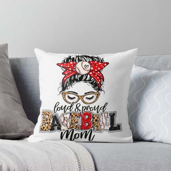 Item preview, Leopard Baseball Mom Loud & Proud Retro Vintage | Game Day Sports Mama Design designed and sold by ronakris009.