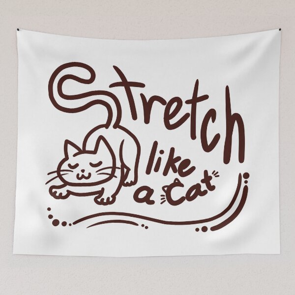 Item preview, Stretch like a Cat designed and sold by VilanCat.