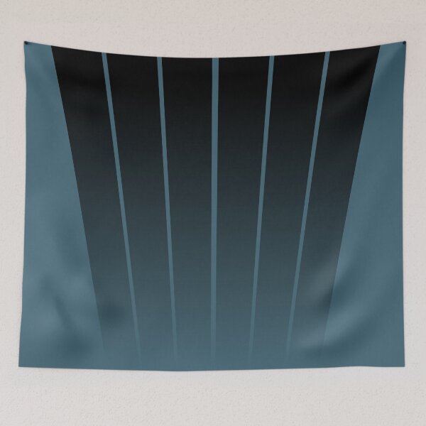 Item preview, MINIMALIST GEOMETRIC VERTICAL LINES DESIGN - BLACK designed and sold by CuPensky.