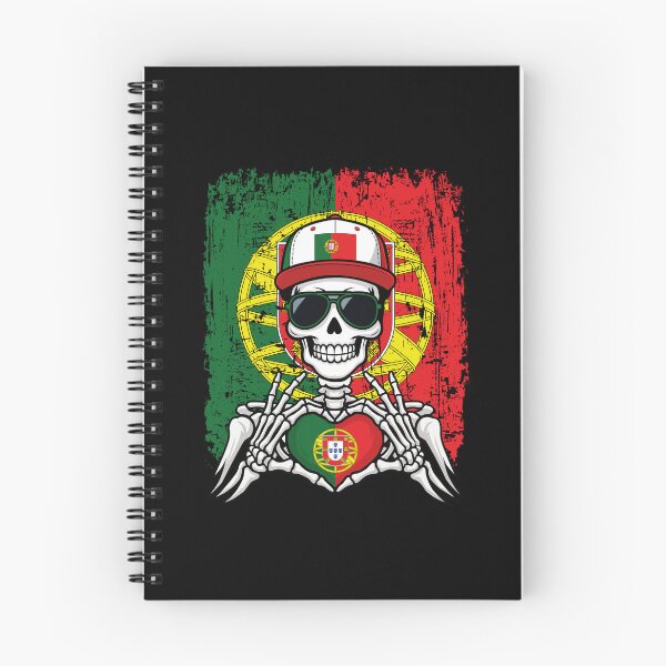 Item preview, Portuguese Pride Skeleton Art Tee designed and sold by Colorful Designs.
