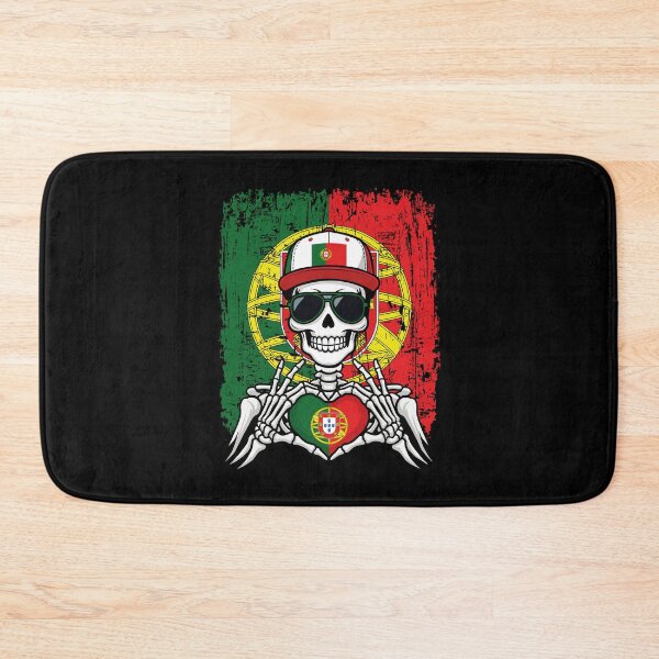 Item preview, Portuguese Pride Skeleton Art Tee designed and sold by Colorful Designs.