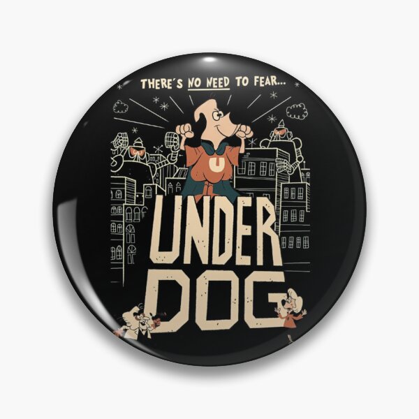 Item preview, Underdog Retro Cartoon Superhero No Need To Fear designed and sold by Dimeure-ART.