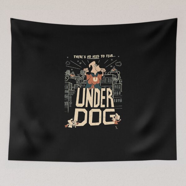 Item preview, Underdog Retro Cartoon Superhero No Need To Fear designed and sold by Dimeure-ART.