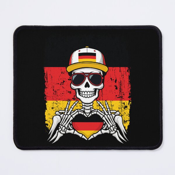 Item preview, German Pride Skeleton Art designed and sold by Colorful Designs.
