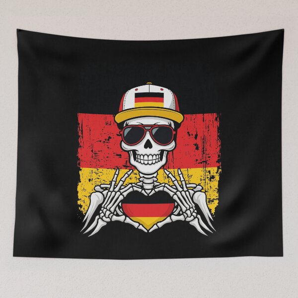 Artikelvorschau, Deutsche Stolz-Skelettkunst entworfen und verkauft von Colorful Designs.