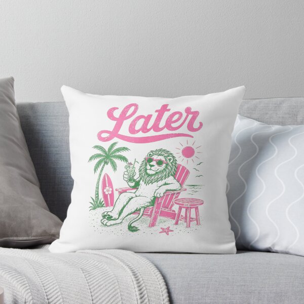 Item preview, Later Lion School's Out for Summer designed and sold by jigglywinx.