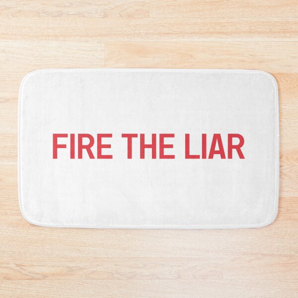 Item preview, Fire the Liar Political Satire Tee designed and sold by Sport Fan Art .