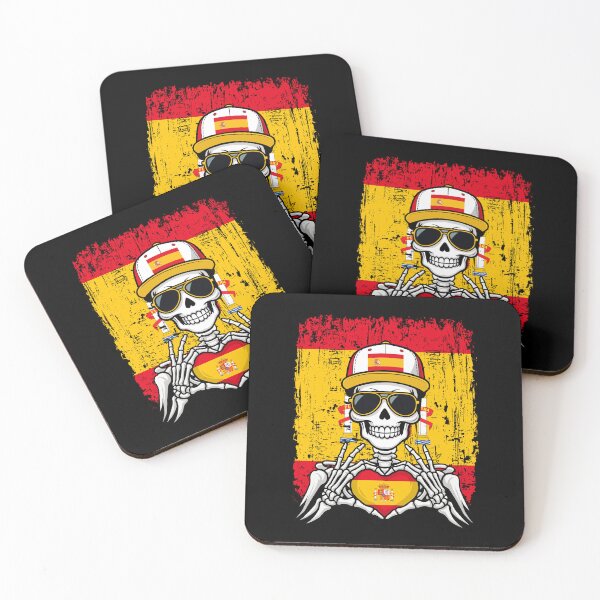 Item preview, Spanish Pride Skeleton Art - Spain Football & Matador Spirit Tee designed and sold by Colorful Designs.