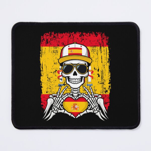 Item preview, Spanish Pride Skeleton Art - Spain Football & Matador Spirit Tee designed and sold by Colorful Designs.