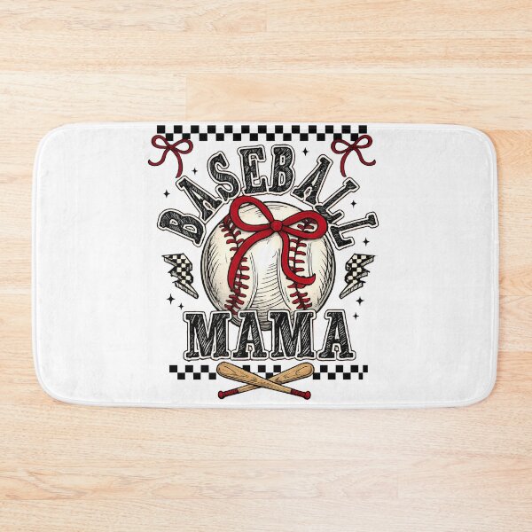Item preview, Retro Baseball Mama Checkered Vintage | Game Day Baseball Mom Sports Design designed and sold by ronakris009.