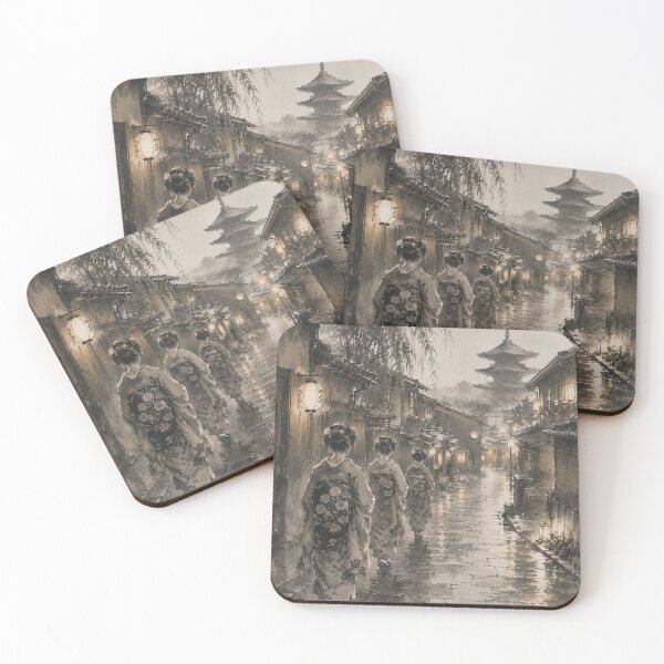Item preview, Geishas in Kyoto designed and sold by Kipepeo2025.