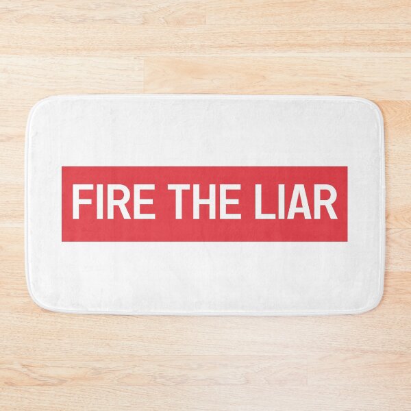 Item preview, Fire the Liar Political Satire Tee designed and sold by Sport Fan Art .