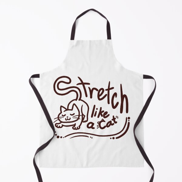 Item preview, Stretch like a Cat with white borderline designed and sold by VilanCat.