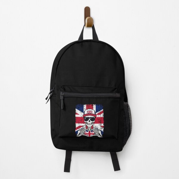 Item preview, British Pride Skeleton Art - UK Flag & Union Jack Soccer Tee designed and sold by Colorful Designs.