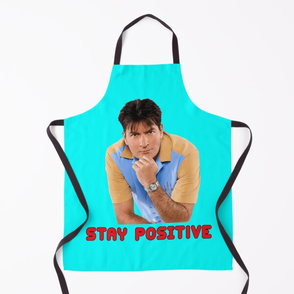 Item preview, STAY POSITIVE Charlie Sheen designed and sold by NoThoughtsCat.