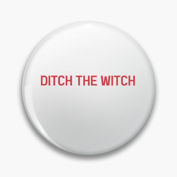 Item preview, DITCH THE WITCH Political Satire Tee designed and sold by Sport Fan Art .